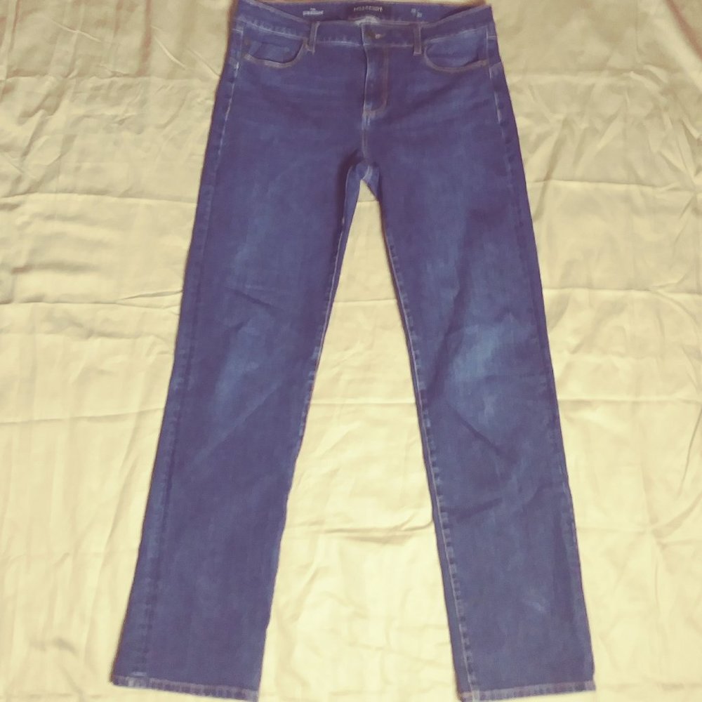 EUC Liverpool Jean Co Womans Straight Jeans 10/30